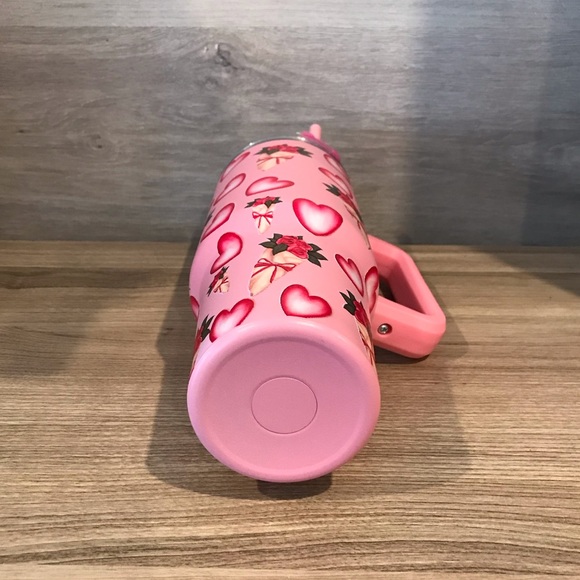 New heart🩷 40oz Stainless Steel Tumbler/Cup Pink Hearts - Picture 6 of 8
